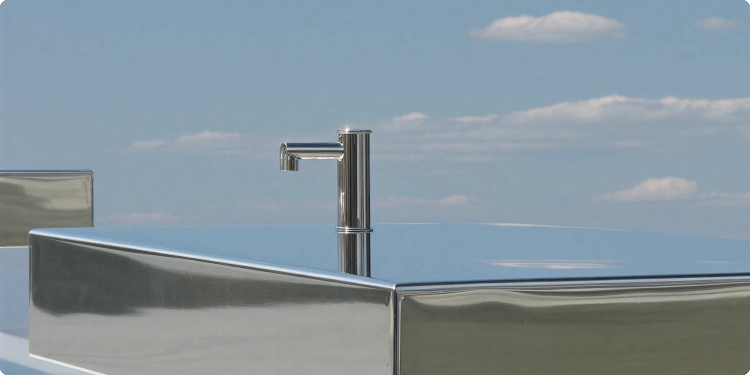 Finished plumbing fixture on a Pipewise project