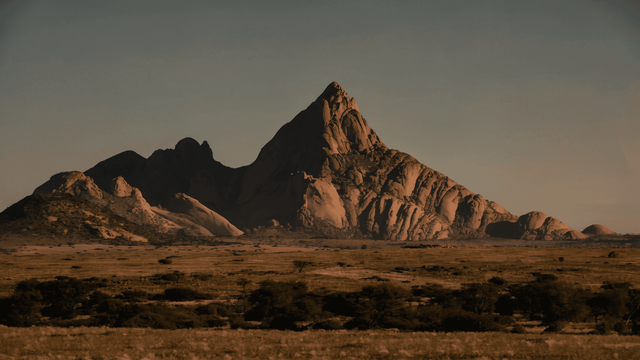 Mountain. AI-generated.