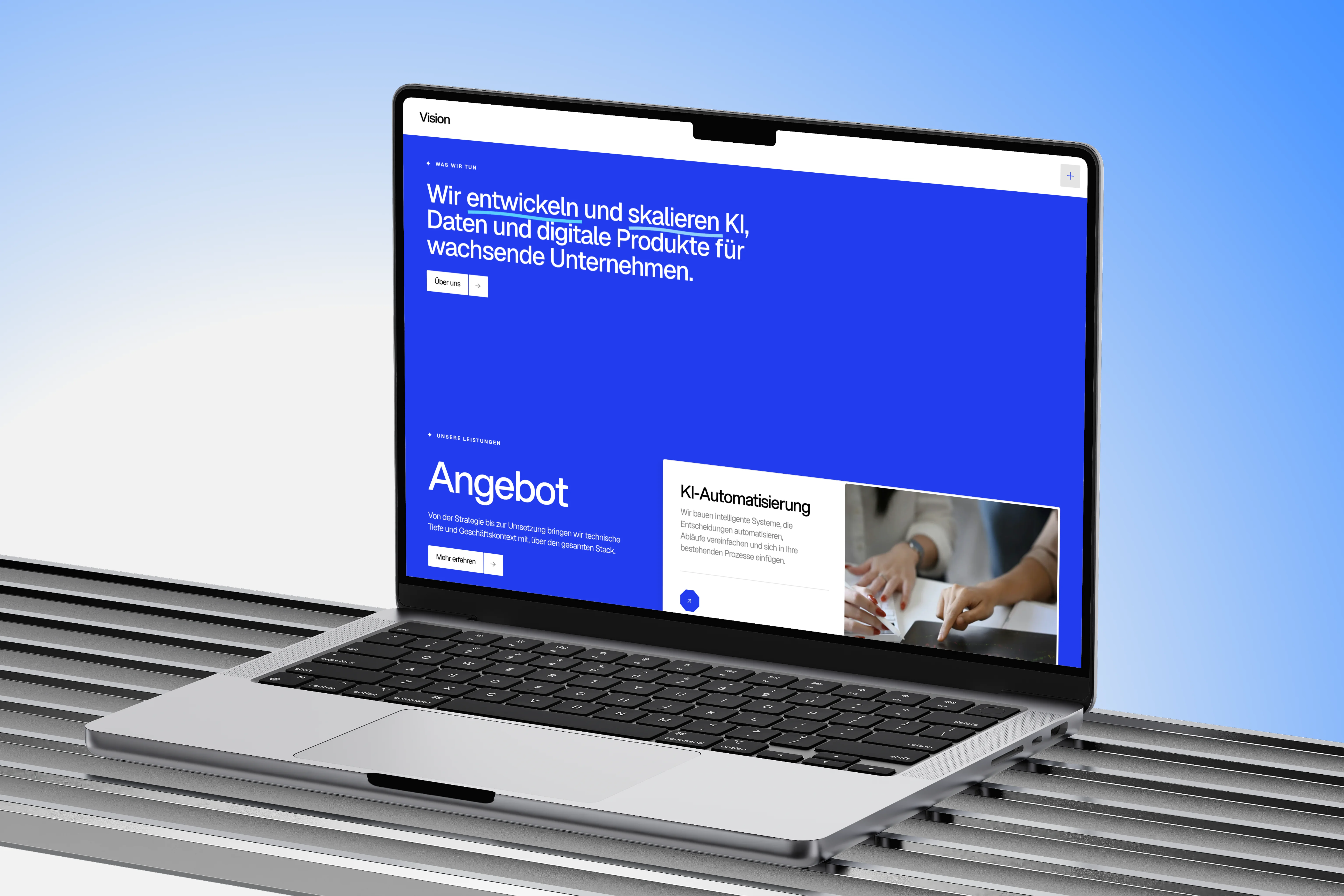 Vision Mockup Laptop