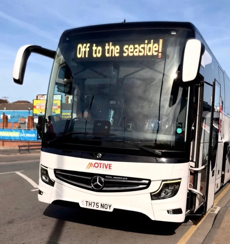 Luxury minibus and coach for premium chauffeur transport services.