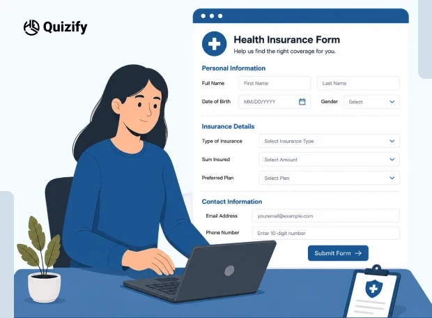 Health Insurance Forms  | Quizify.io