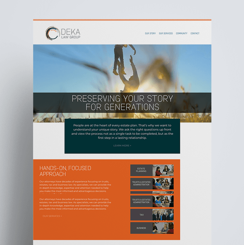 Deka Law Group website