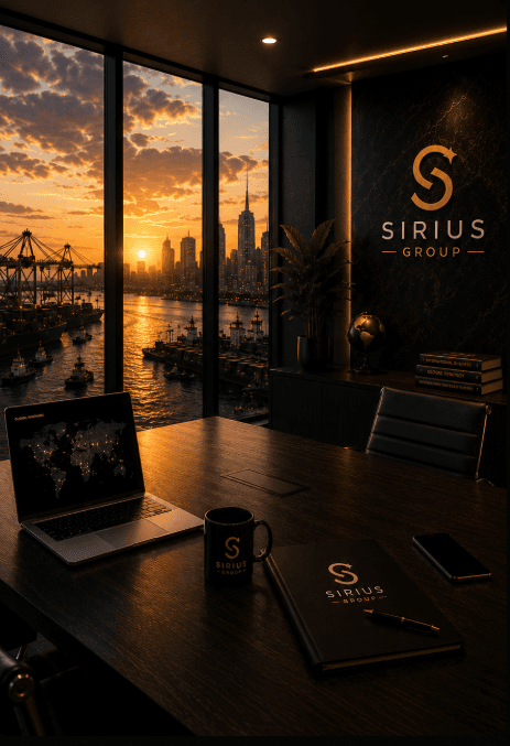 Modern corporate conference room