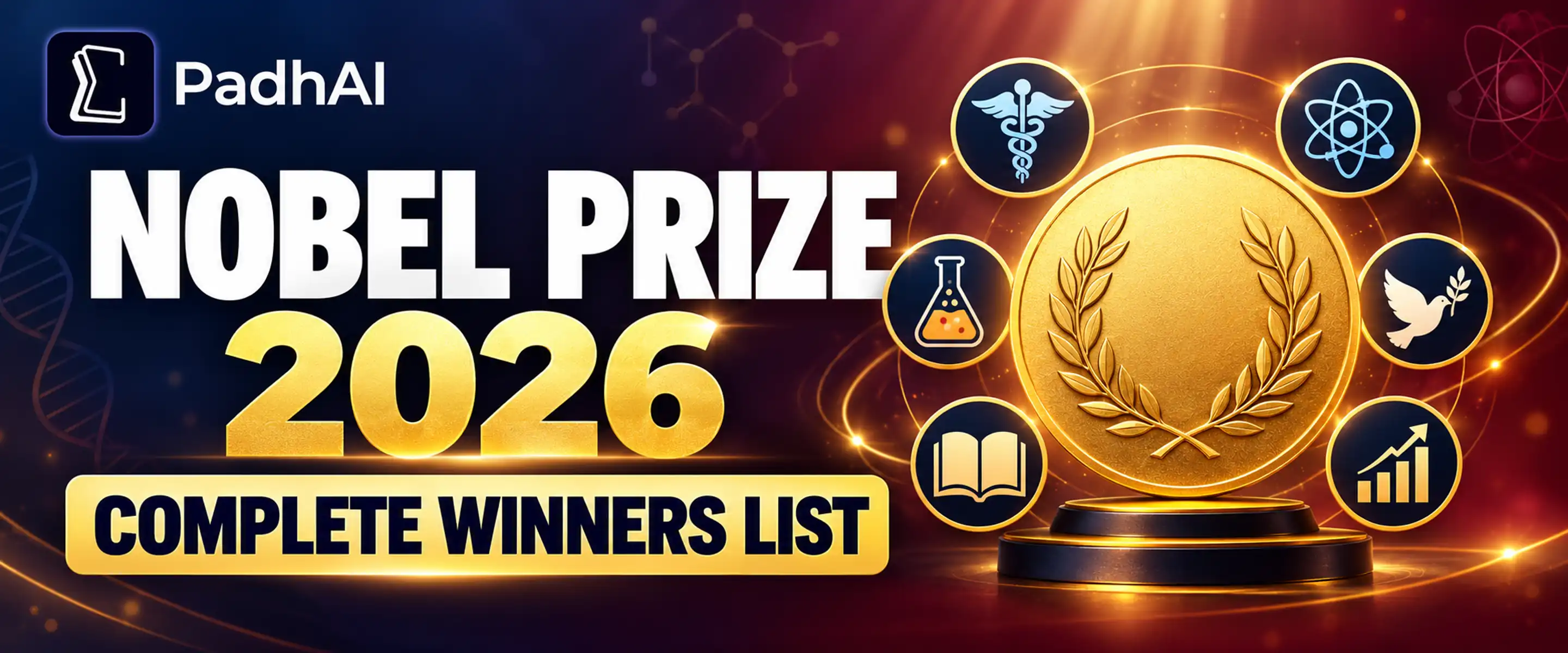 Nobel Prize 2026 complete winners list across all six categories
