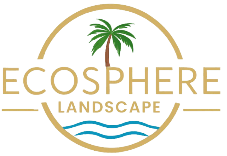 Ecosphere Landscape White logo