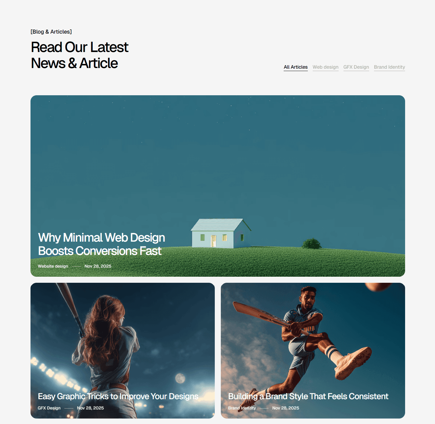 Framer Blog Index Component
