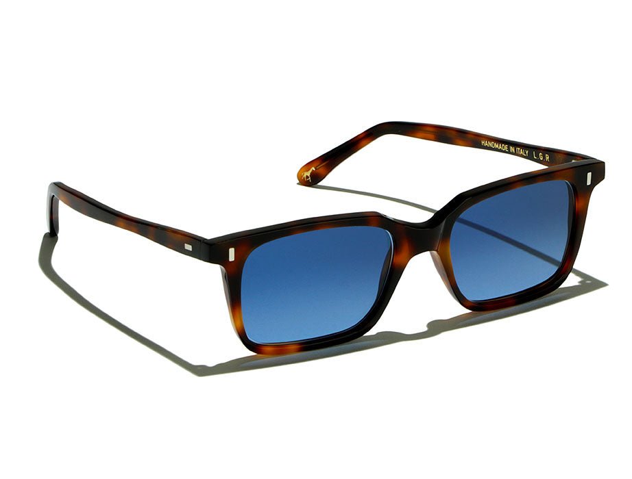 Suez havana maculato 39 blue hd gradient (base 2) 53' - Mandelli UK