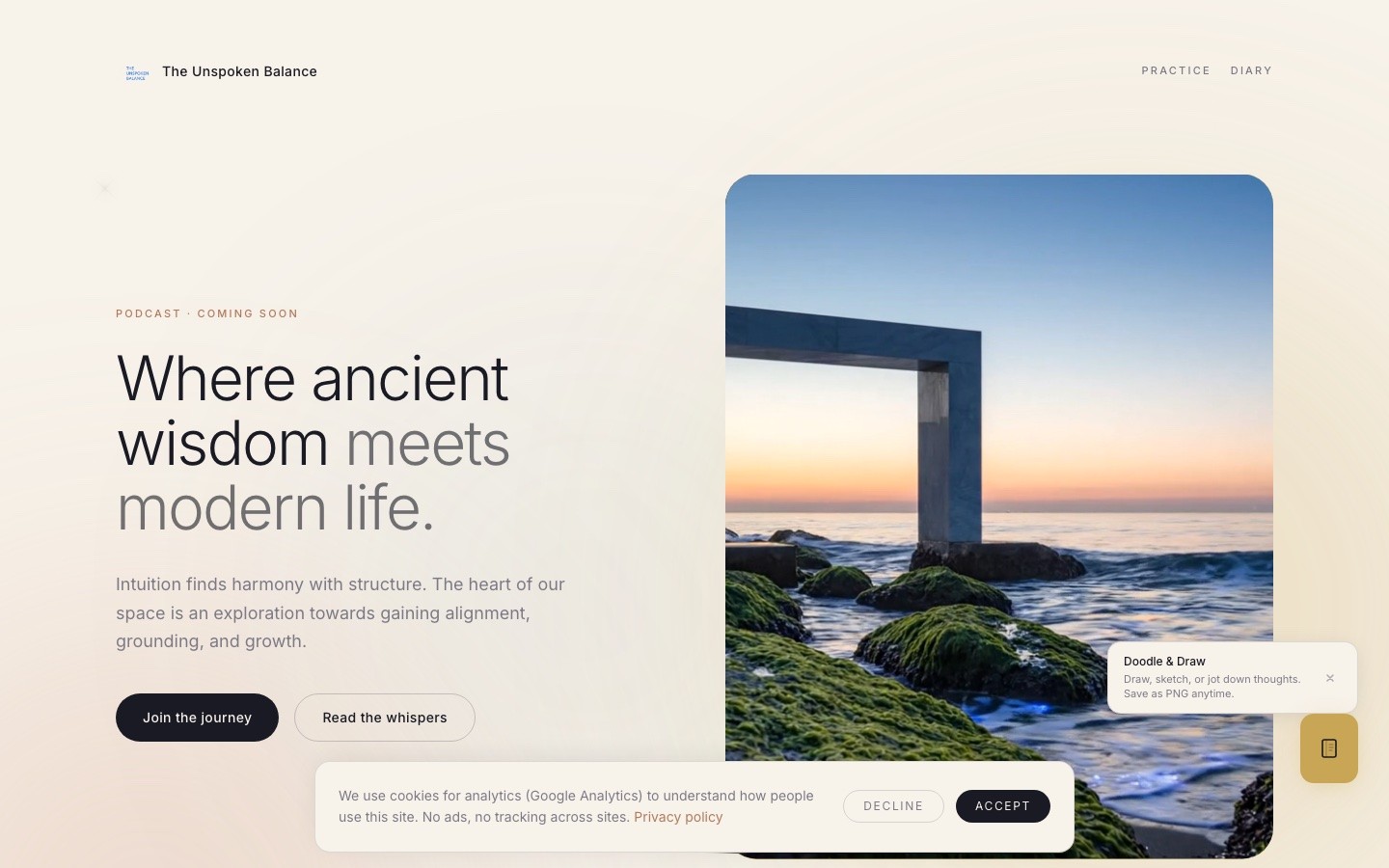 The Unspoken Balance hero