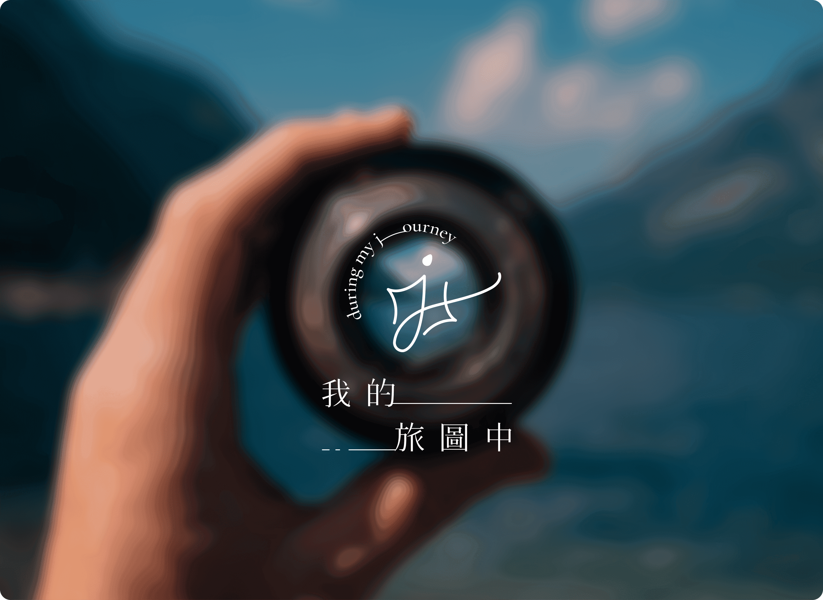 我的旅圖中 Logo設計