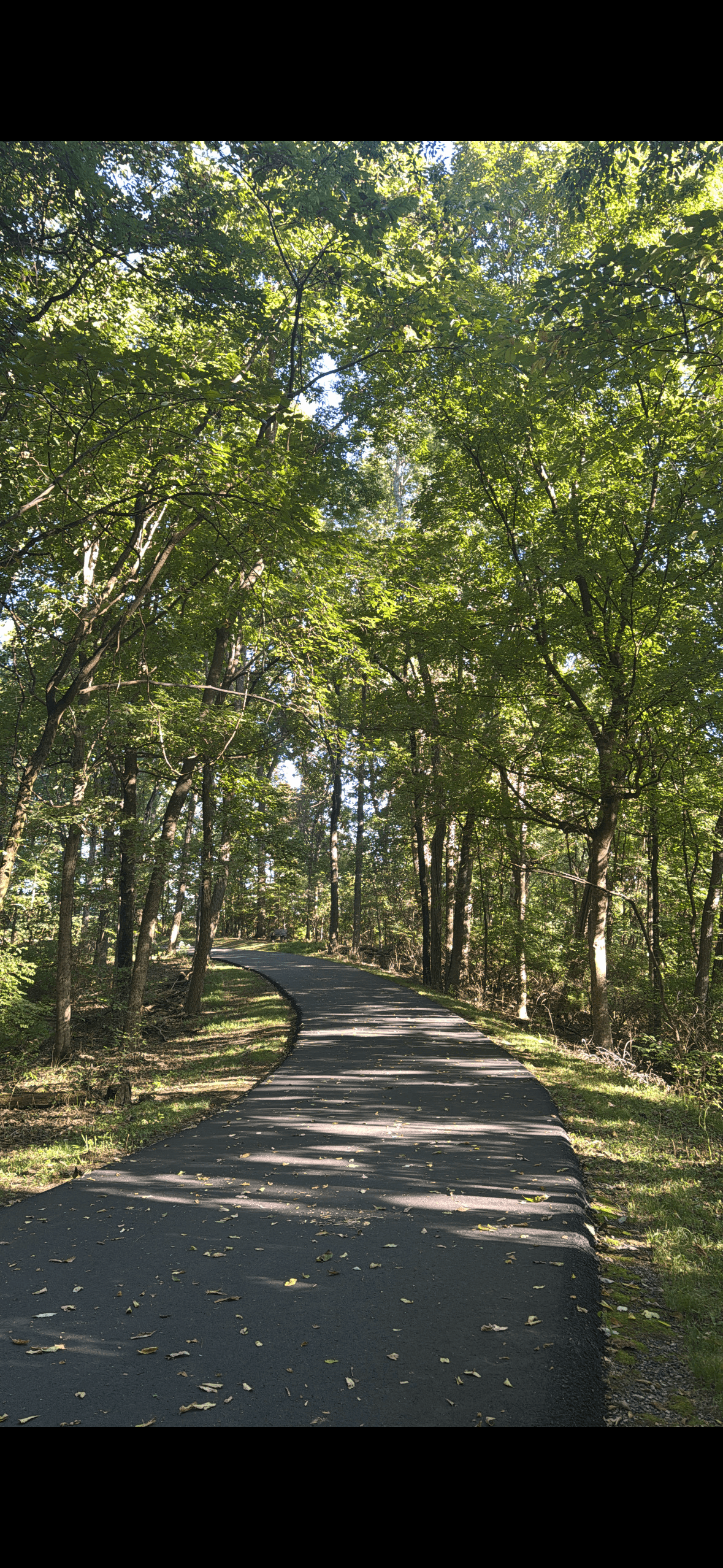 Modern buildings with geometric patterns against dark sky