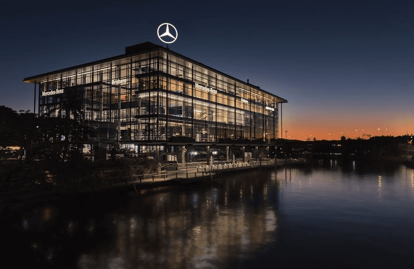 Breakfast Creek Lifestyle Precinct at Night