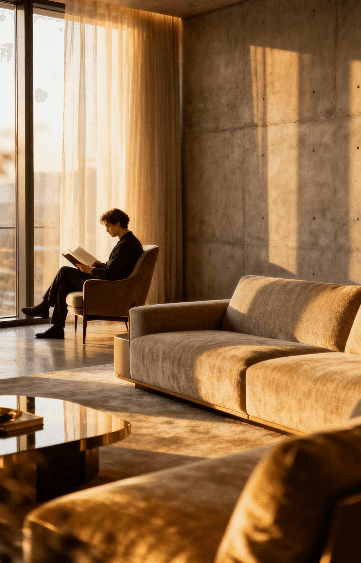 Women On Neon Background