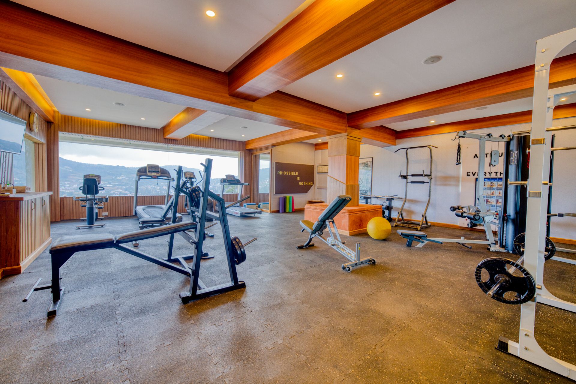 Indoor pool at Gem Park Ooty