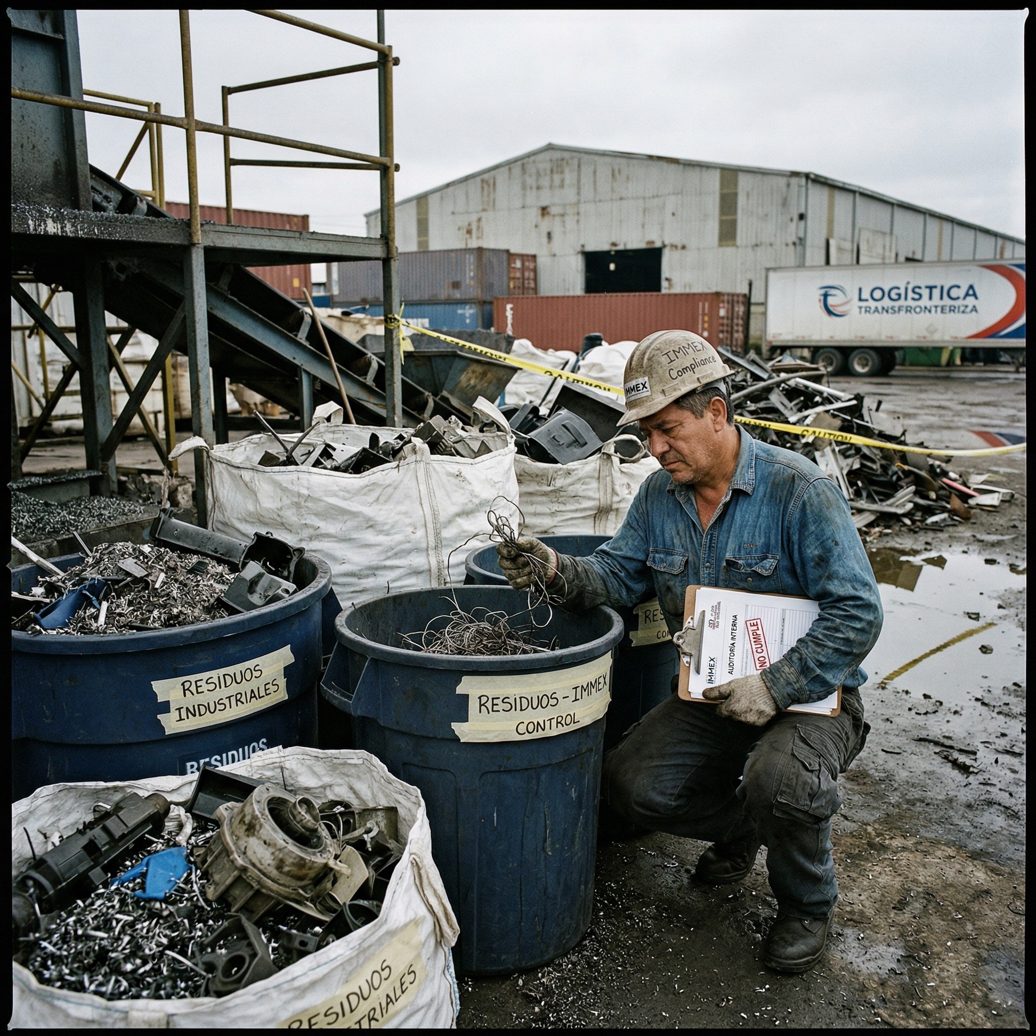 ipo de residuos pueden invalidar los beneficios del programa IMMEX