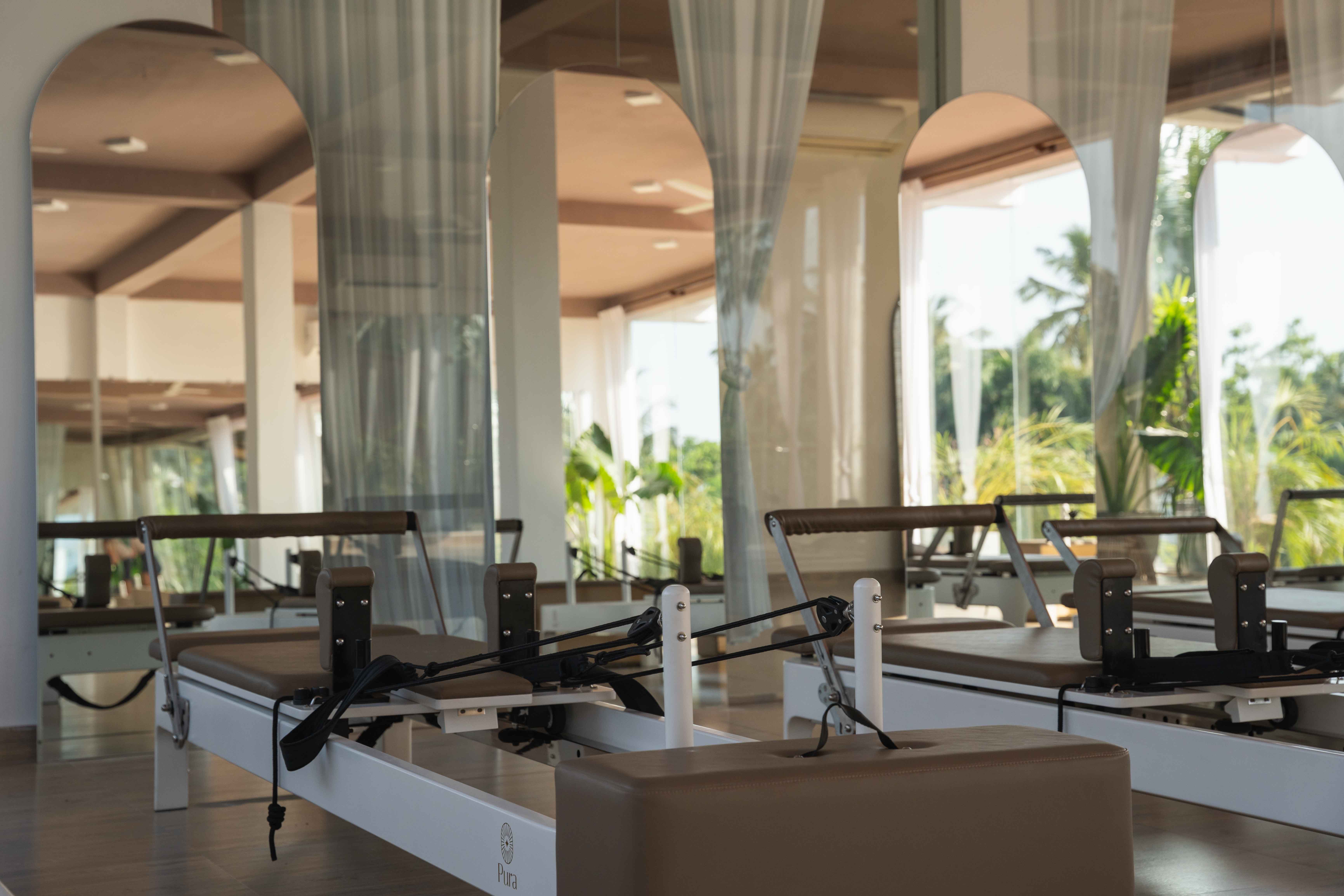 Reformer Pilates Studio with mirrors