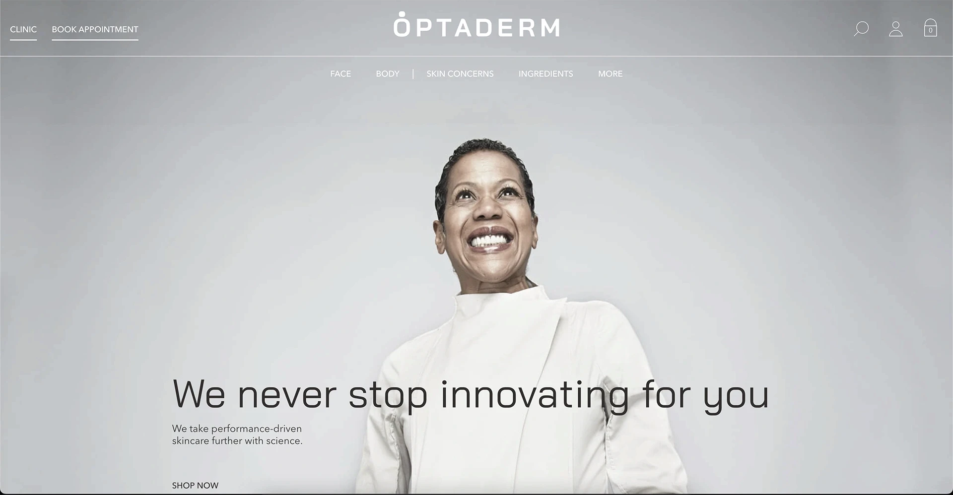 Optaderm Homepage