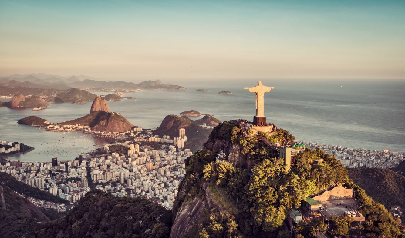 Arial View of Rio de Janeiro, Brasil
