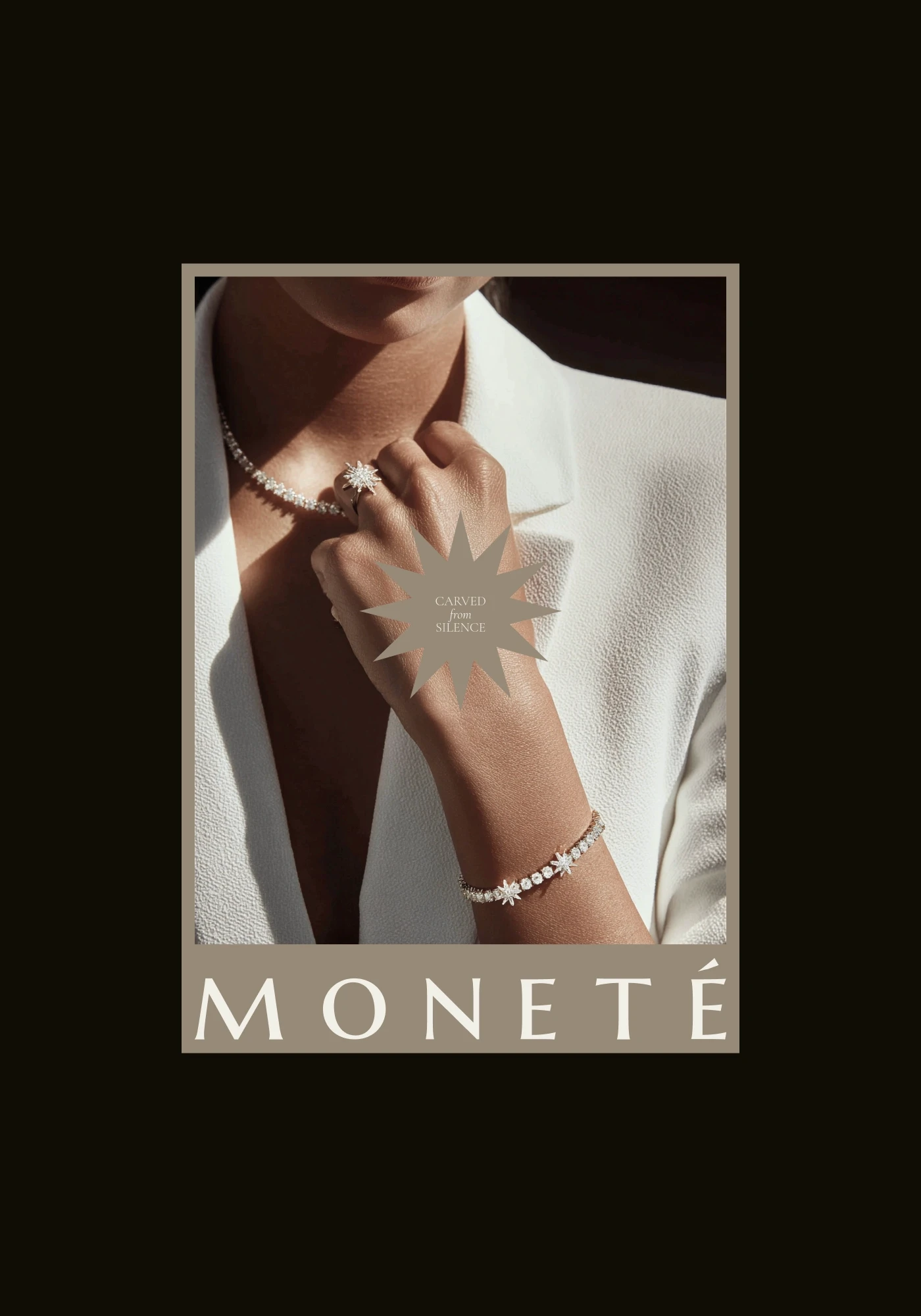 Luxury packaging system for a jewelry brand including bags, tissue and cases