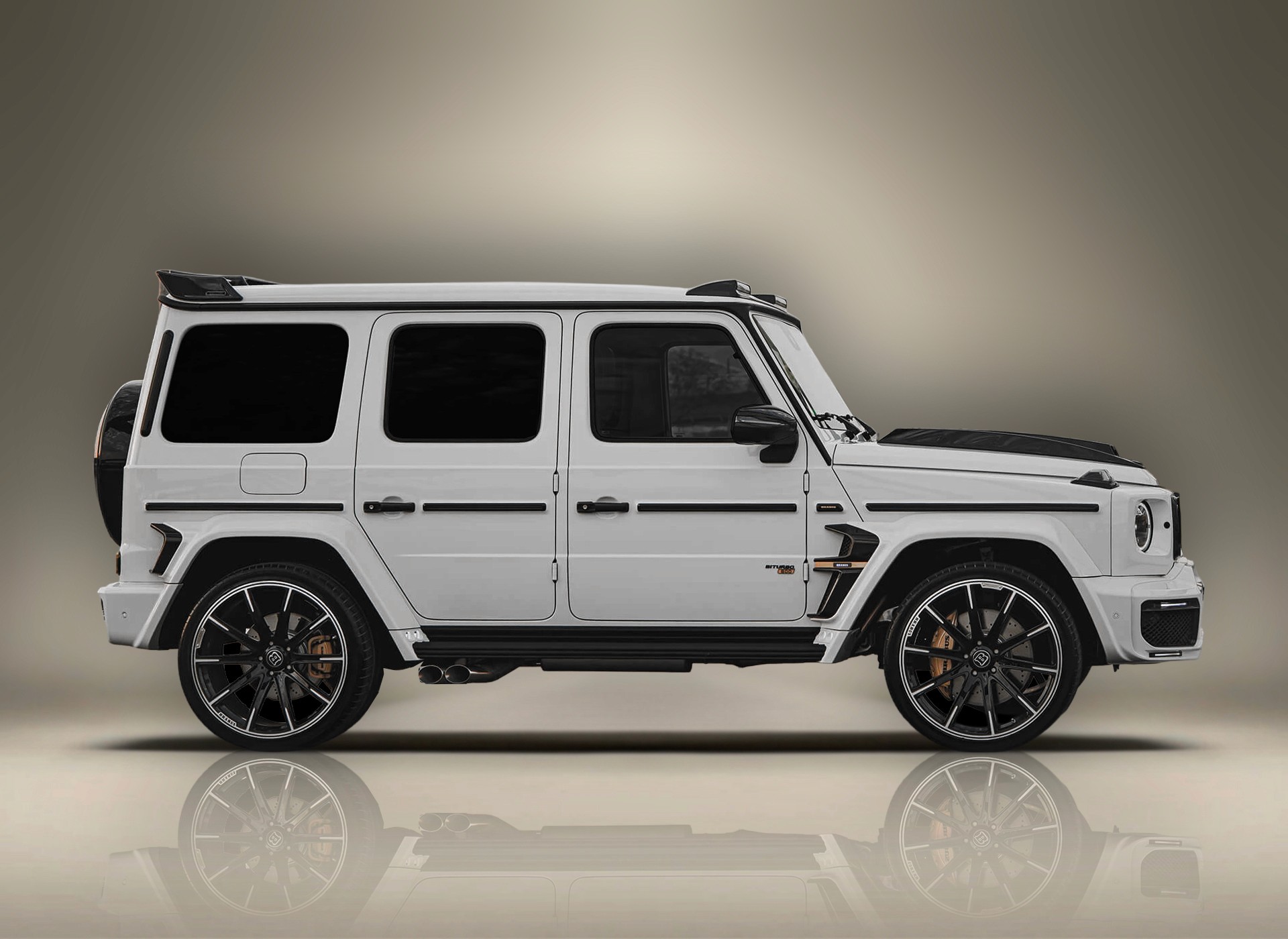 Location Mercedes G 800 AMG Brabus Gris à Dubaï – Keyz Rent | SUV