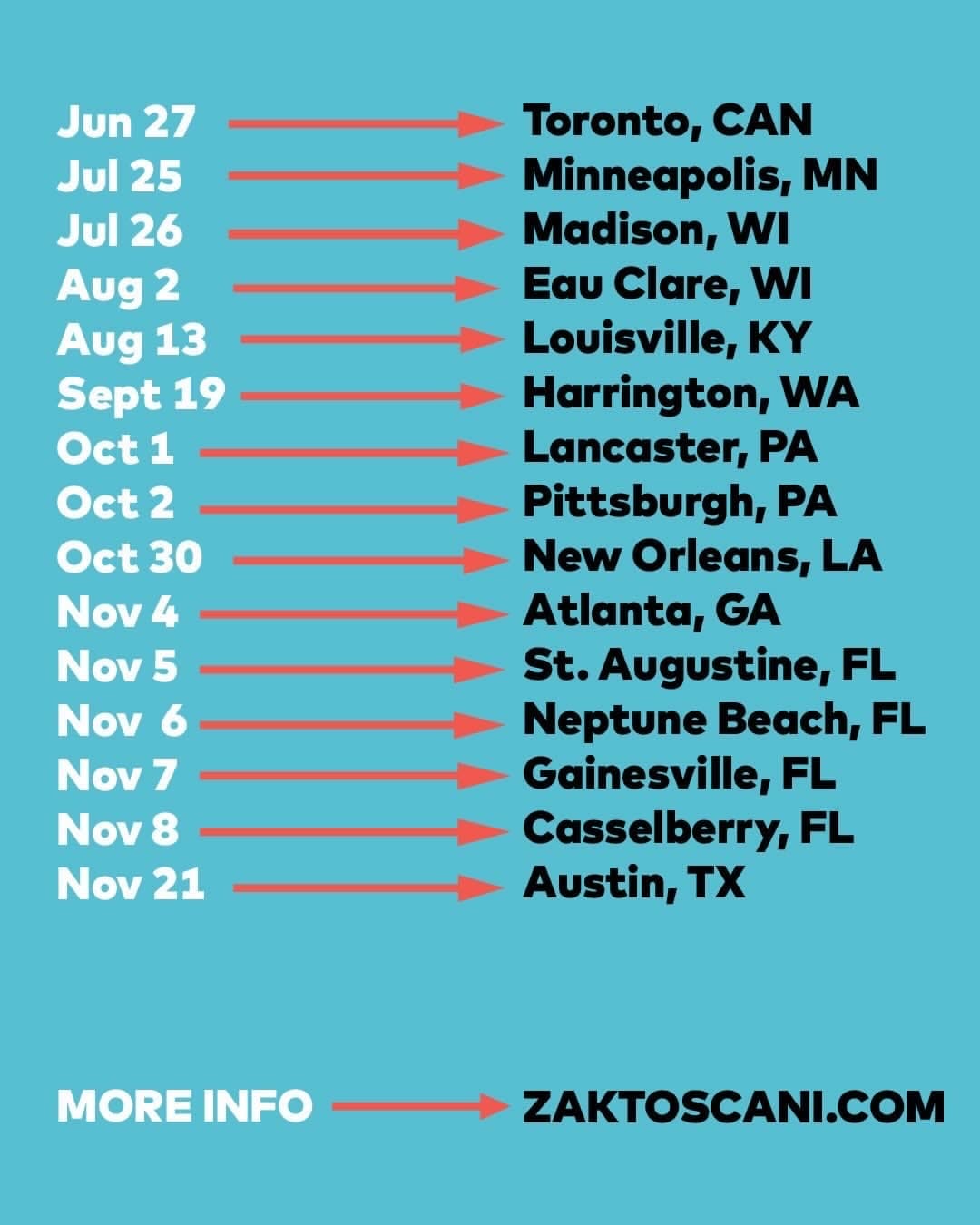 Zak Toscani House Tour Shows