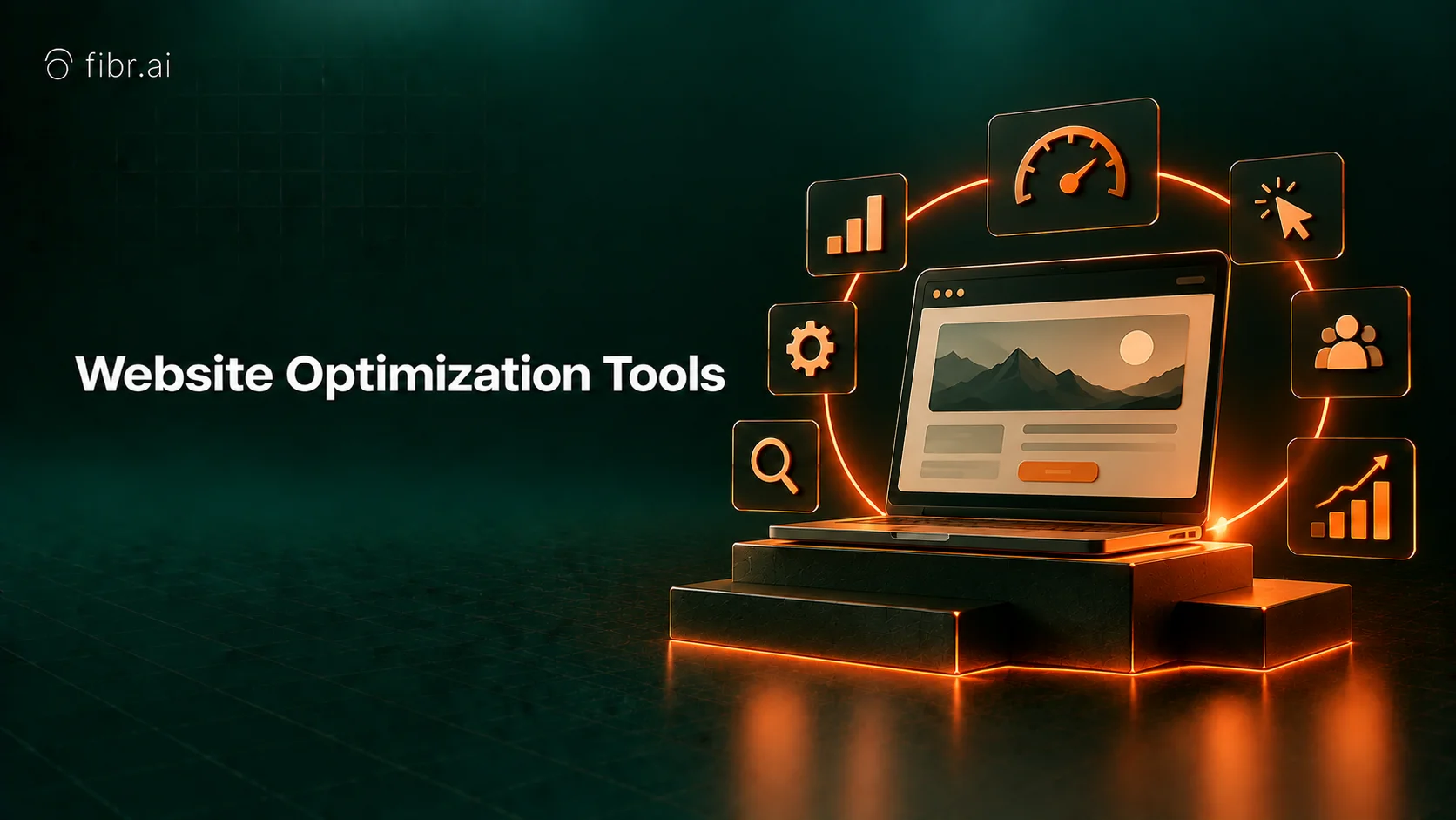 Website optimization tools with analytics and performance dashboard.