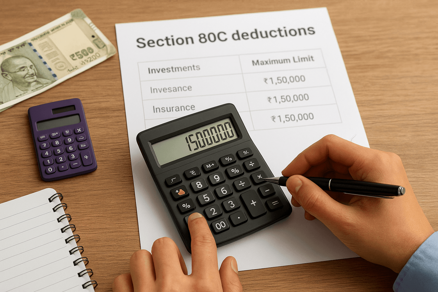 Section 80C deductions