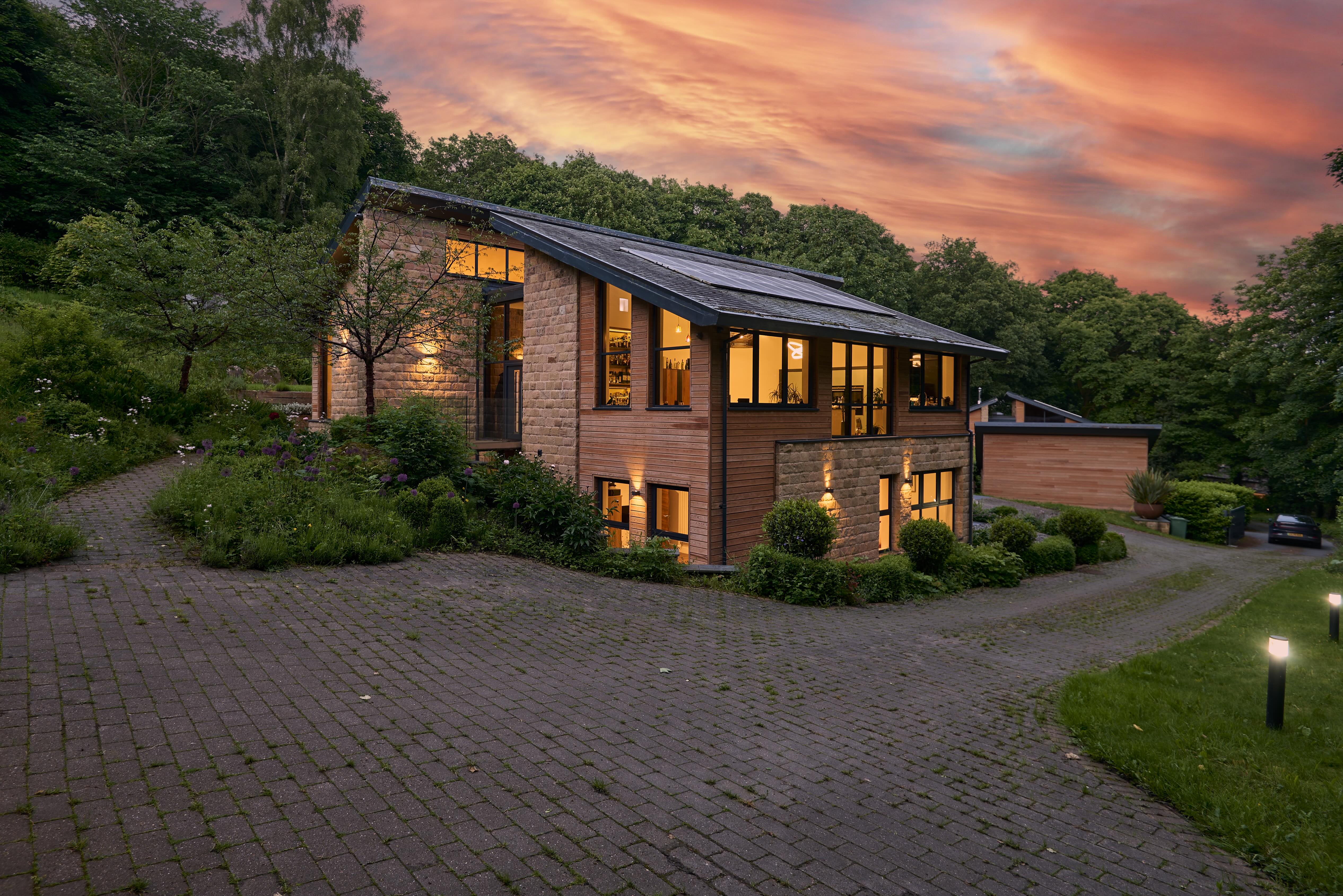 A photo of a  large master bedroom