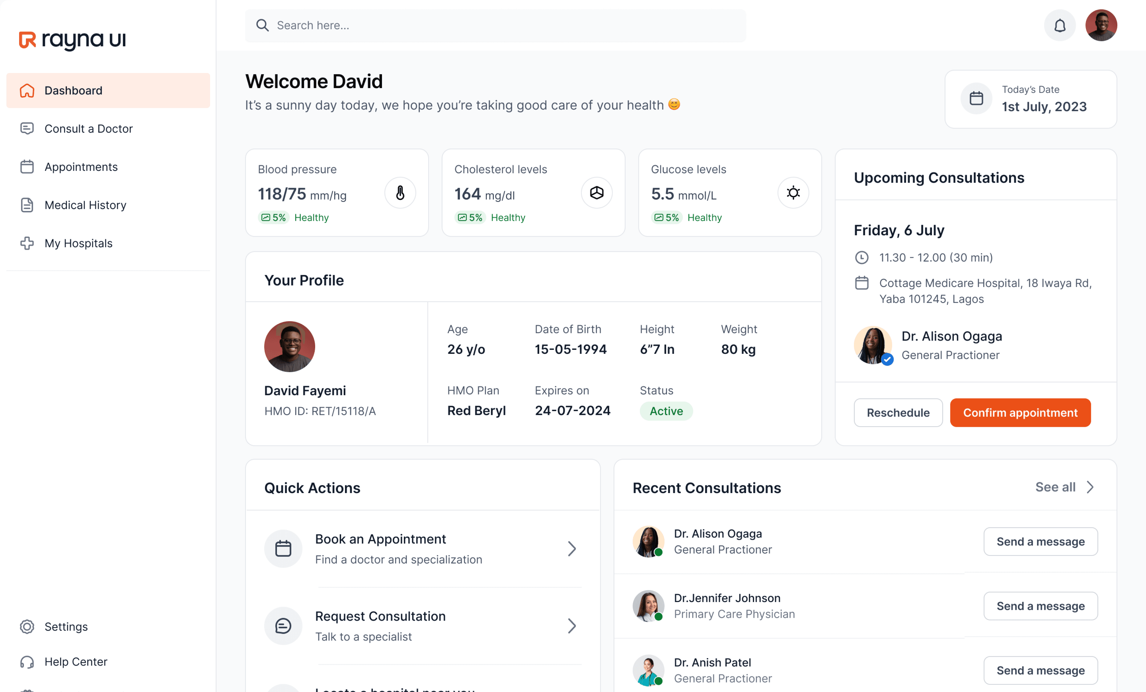 Dashboard Ui