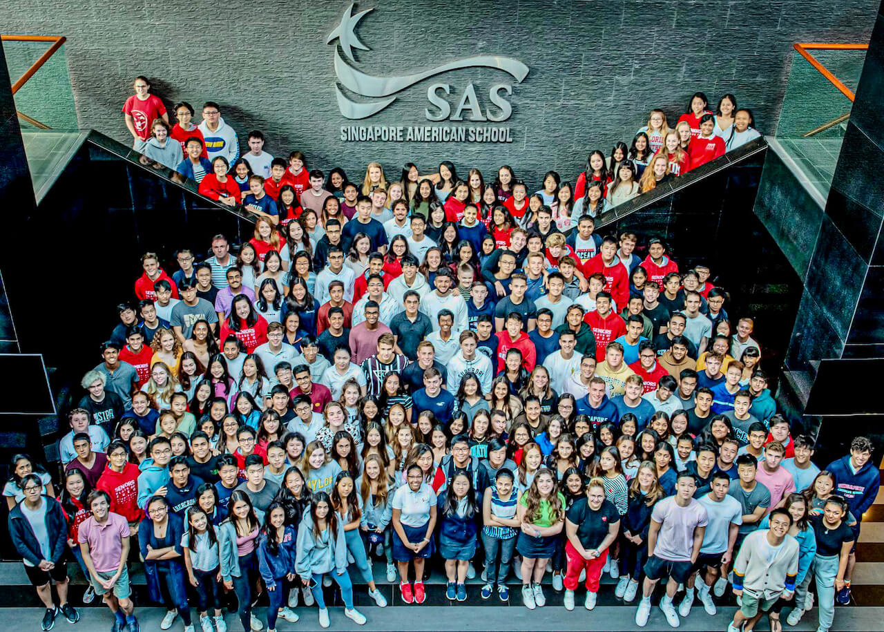 Singapore American School Students Group Photo | CSI Education and Academic Coaching