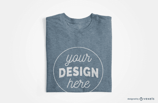 folded shirt mockup