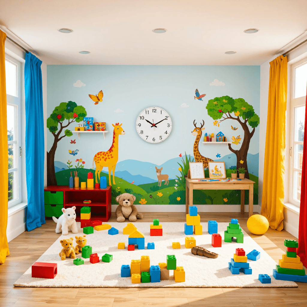 product photography of wall clock