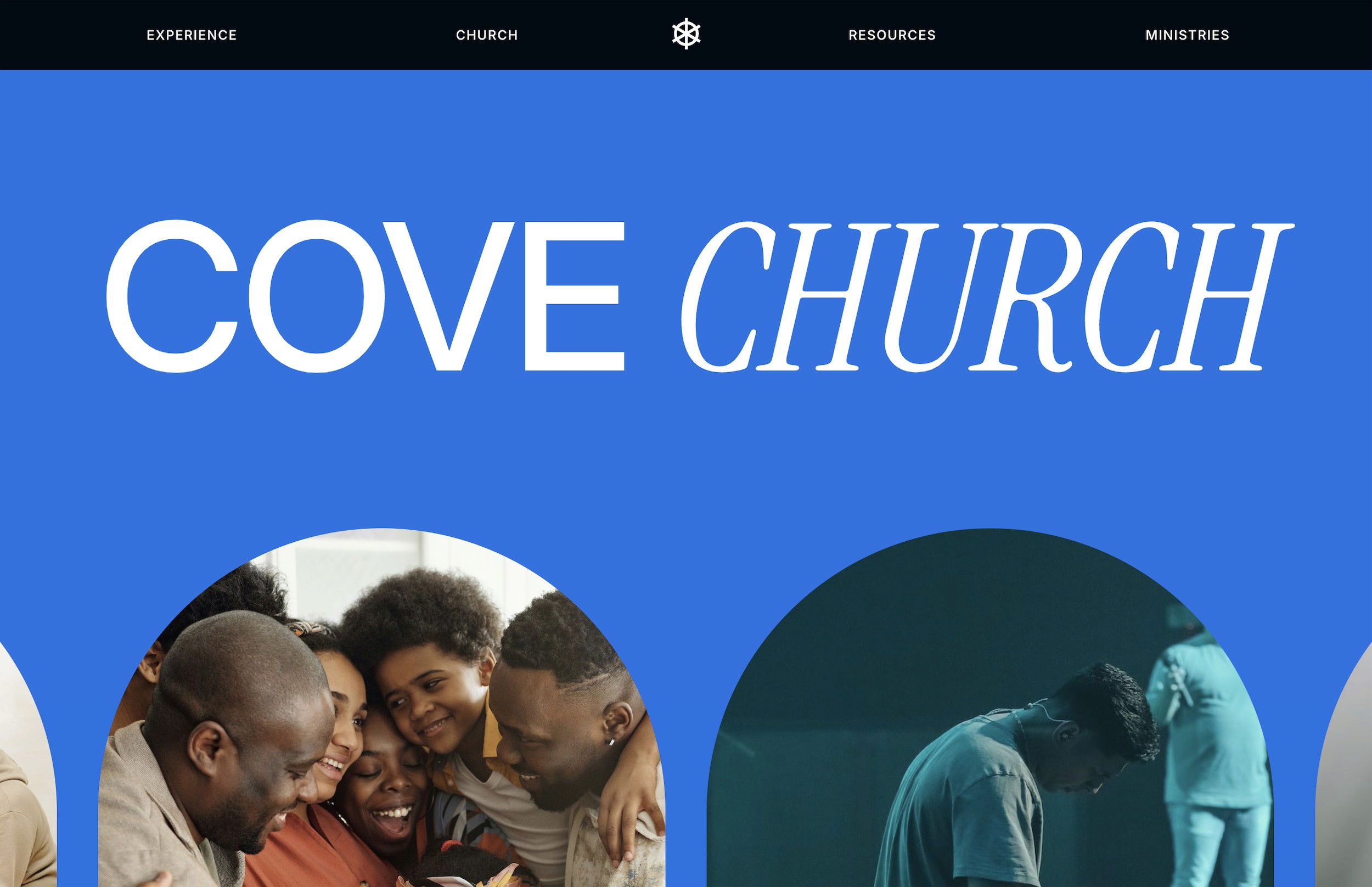 Cove | A Premium Squarespace 7.1 Website Template for Churches by Studio Mesa