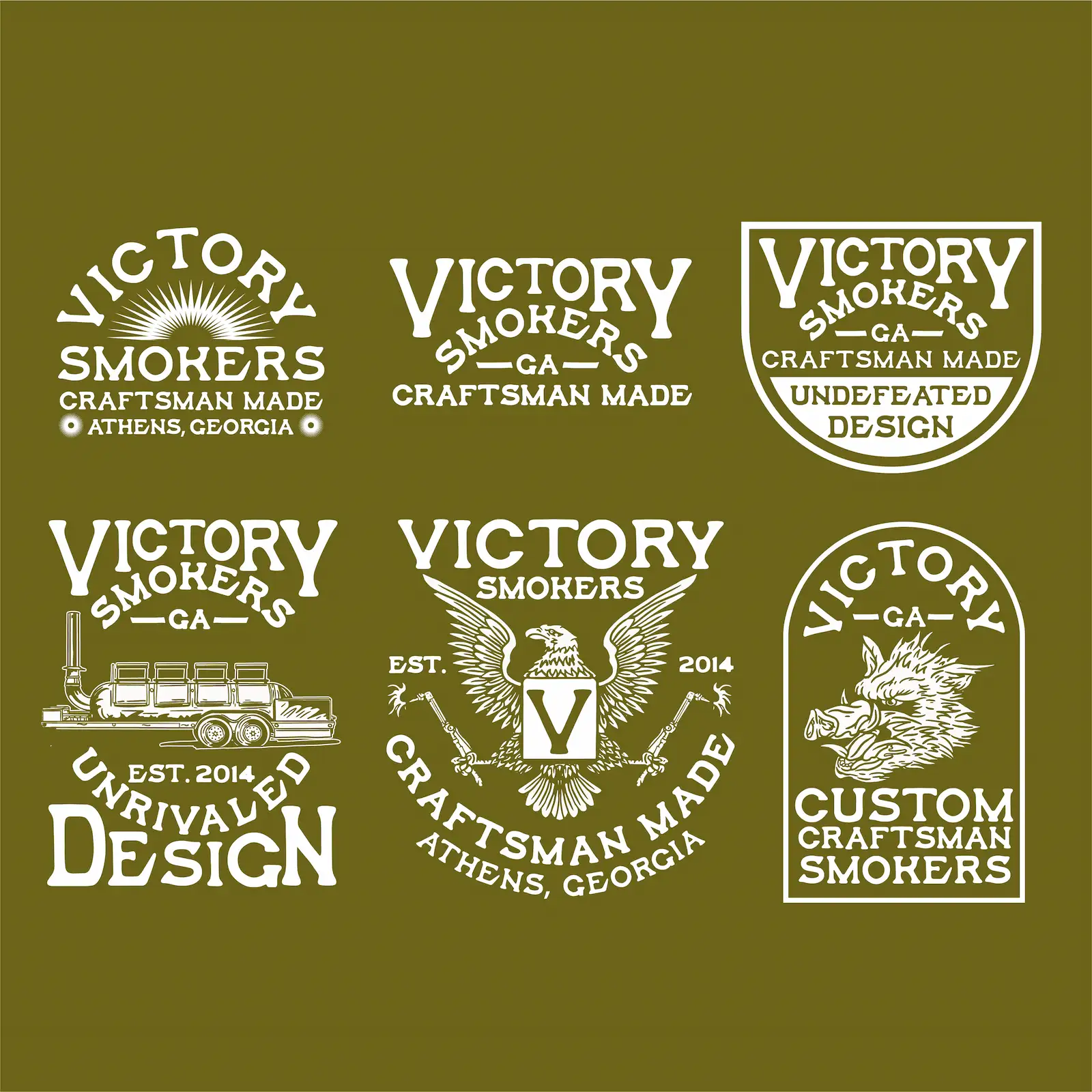 Victory Smokers Logo Kit