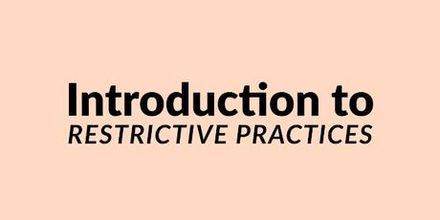 Introduction to Restrictive Practices for NDIS Workers module cover