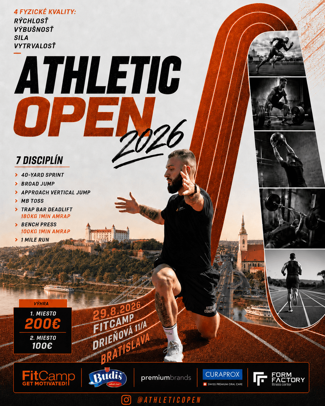 Vizuál podujatia ATHLETIC OPEN 2026
