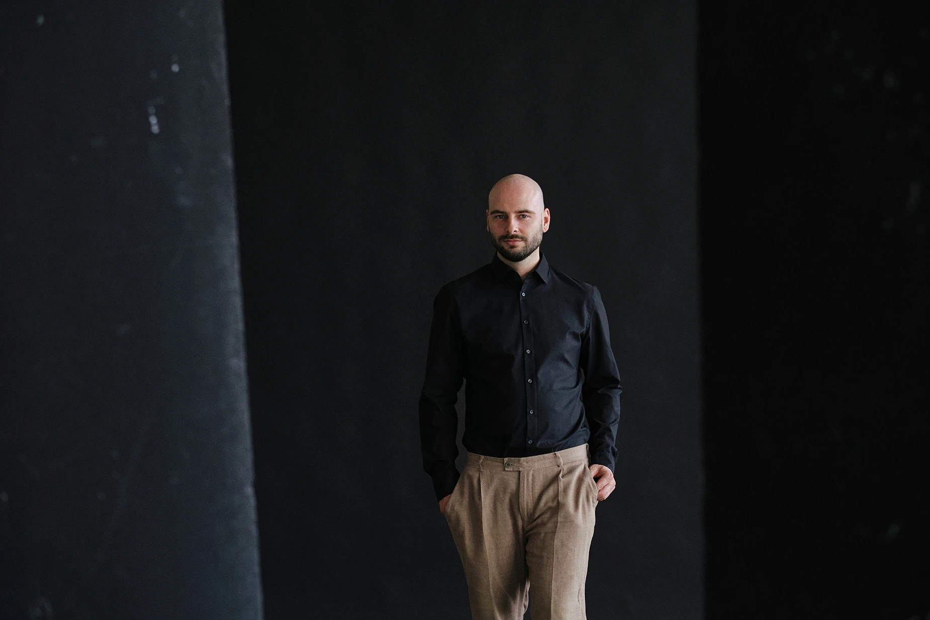 Lukas Corporate Portrait - Business Fotografie Versicherungsberater Filmstudio Erfurt Kreativ