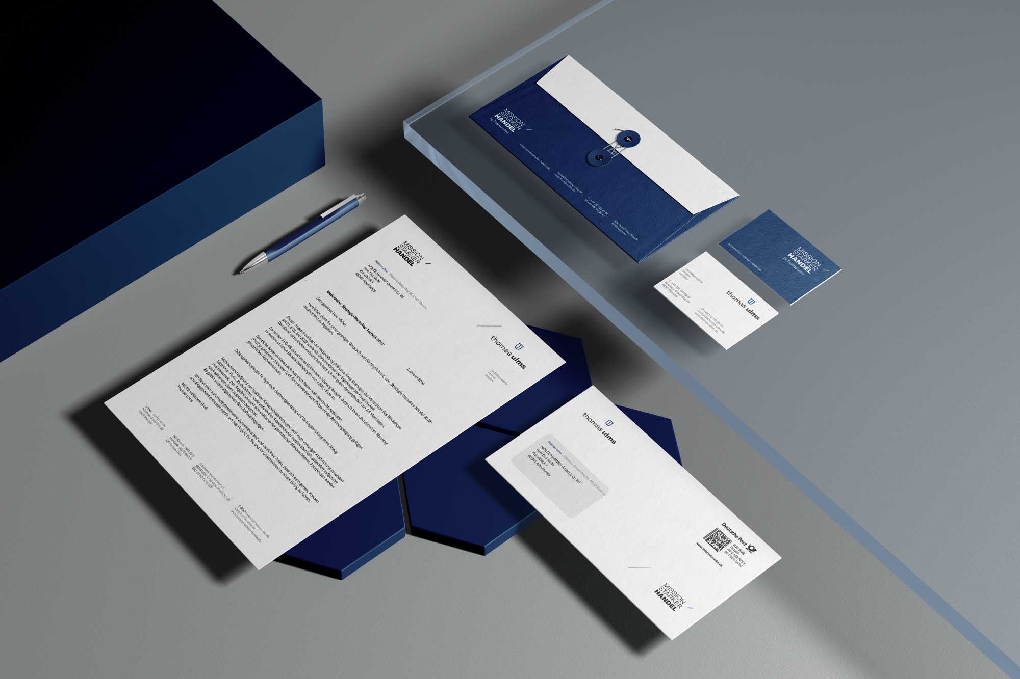 Thomas Ulms Corporate Design Stationary