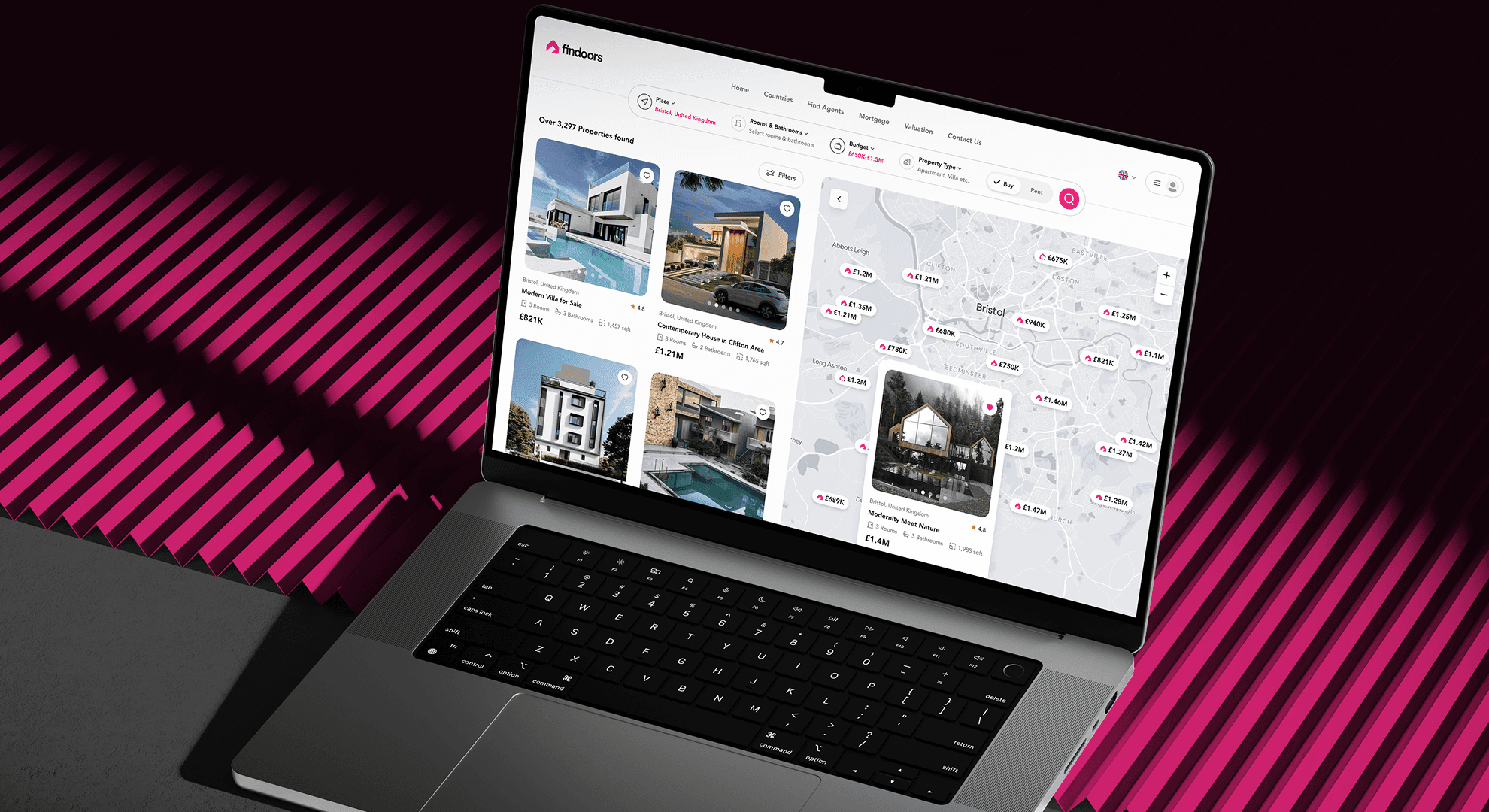 Findoors - Real Estate Finder