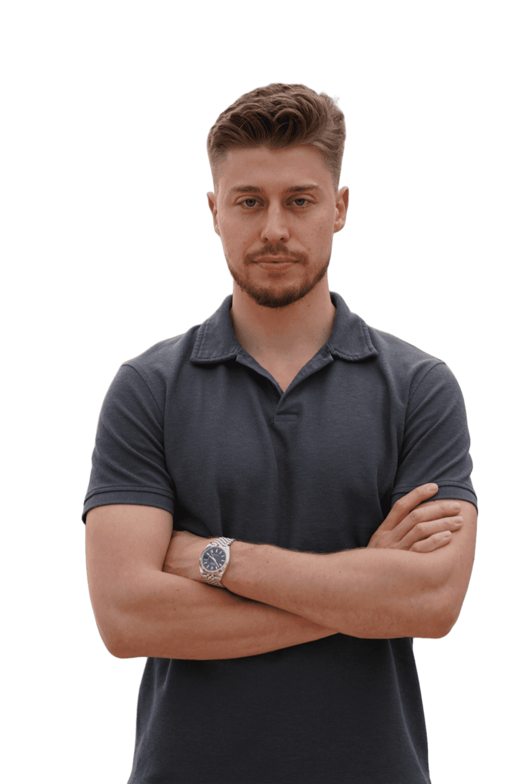 ein bild von Lasse Landeck, verschränkte Arme