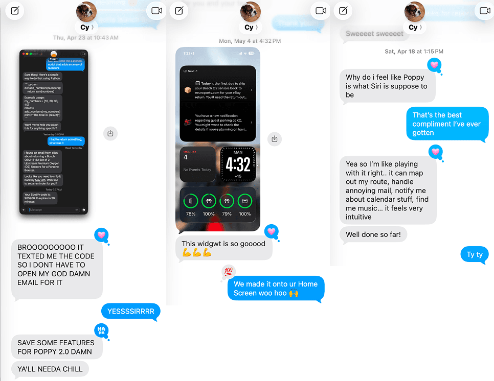 Feedback from Cyril Garcia