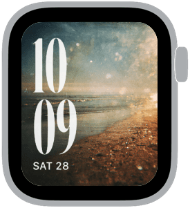 sunburnt Apple Watch face preview 2 featuring 4th of july and summer.
