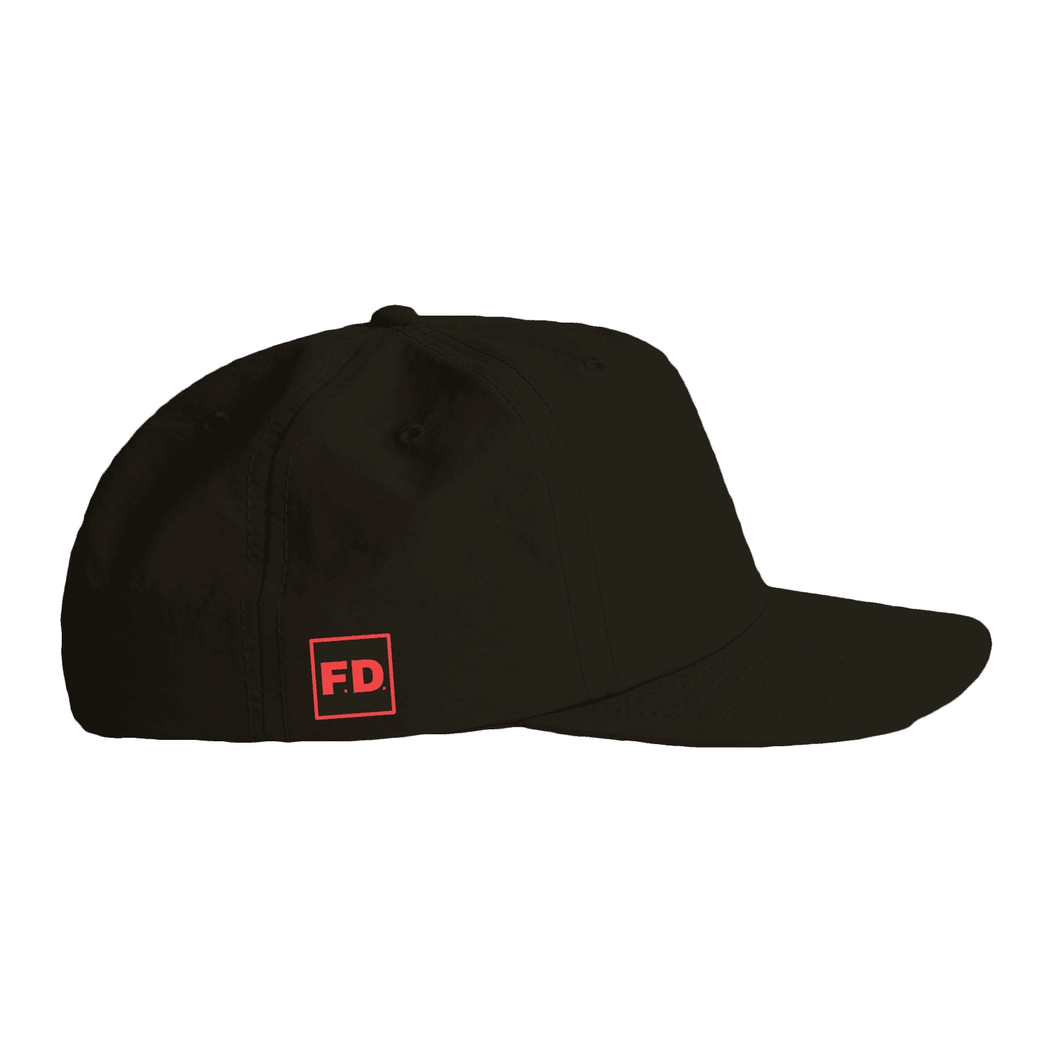 Fraud Department Nylon Surf Hat - Black - side