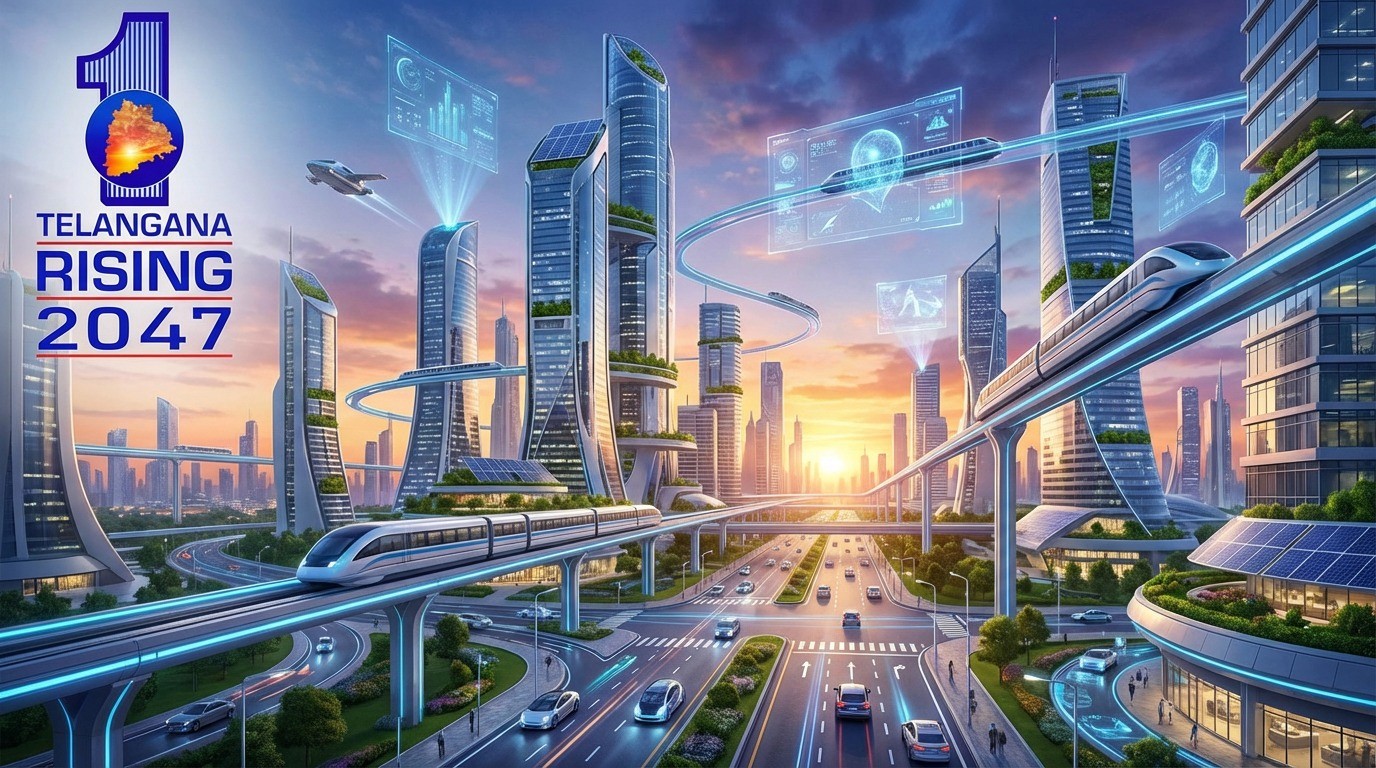 Telangana Rising 2047: A $3 Trillion Vision Reshaping India’s Growth Map blog cover