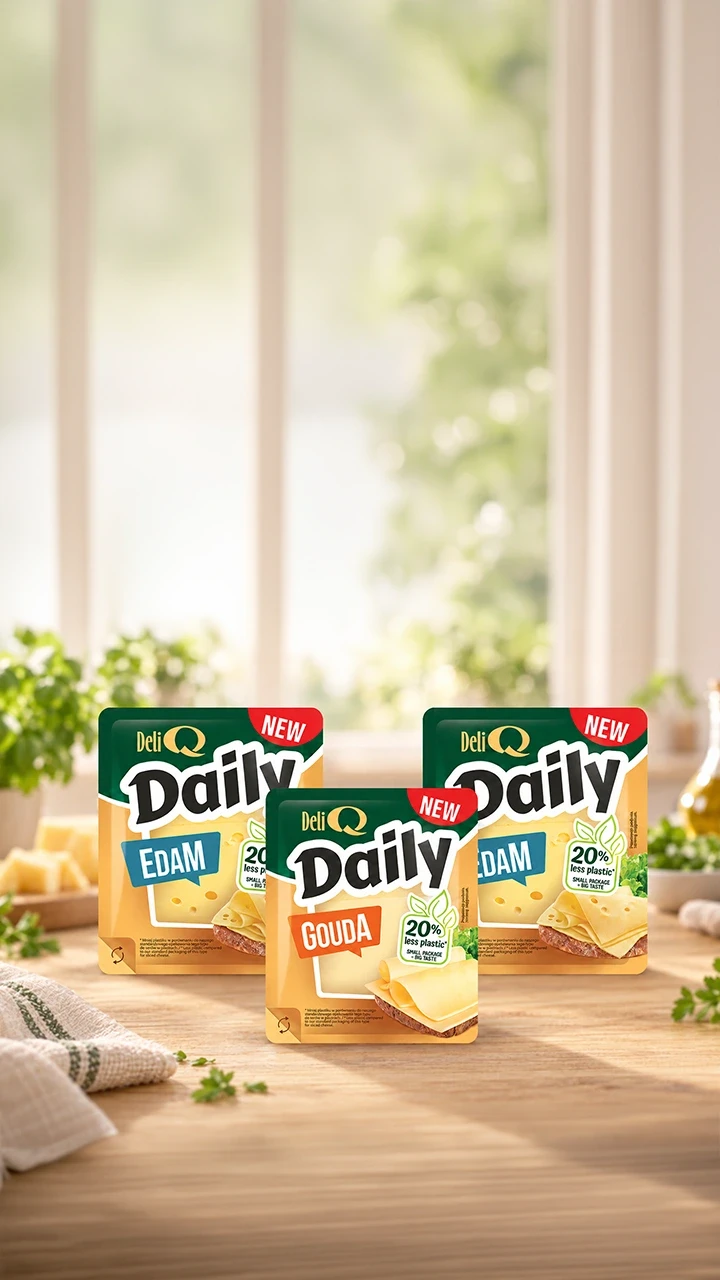 Deli Q Daily - key visual mobile
