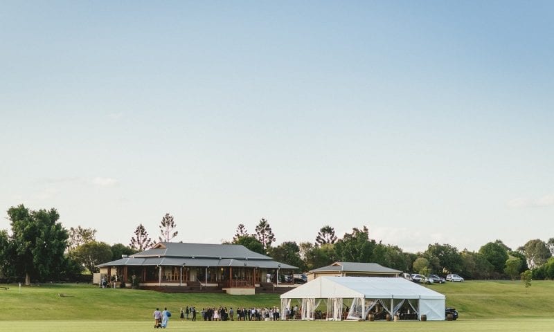 Marquee Setup for a wedding at Elysian Fields