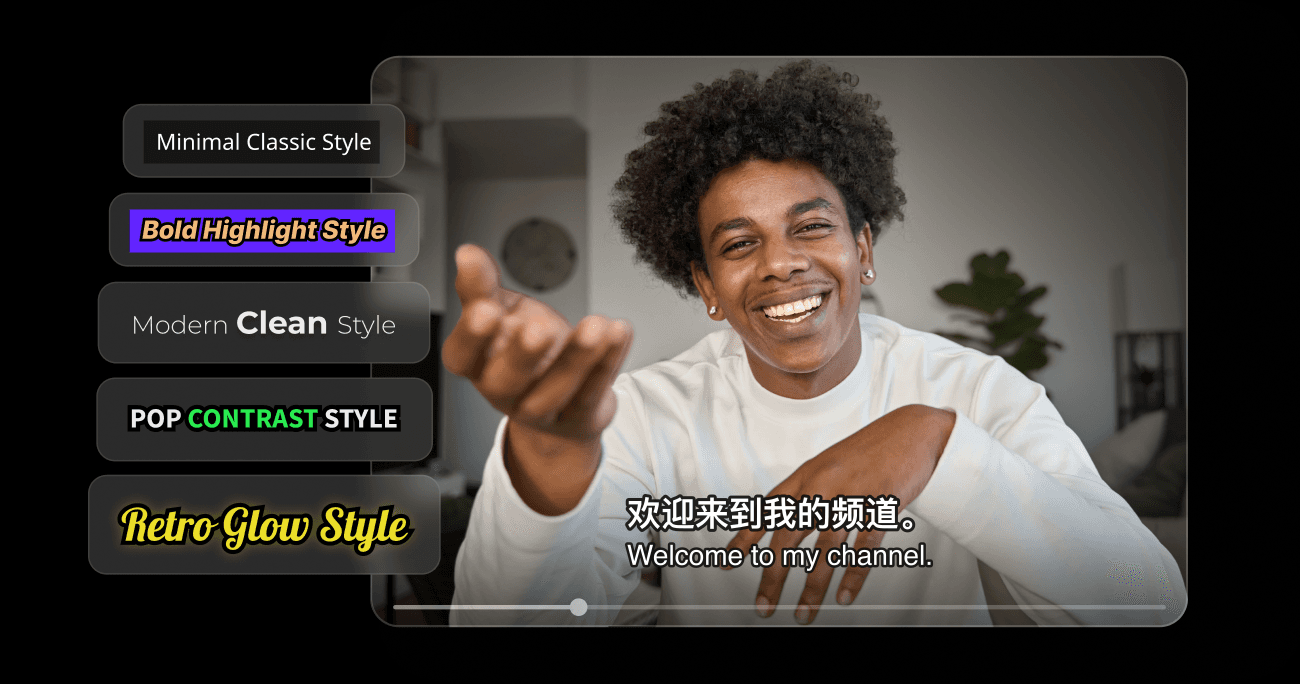 AI video dubbing by Vozo with voice cloning and lip sync technology