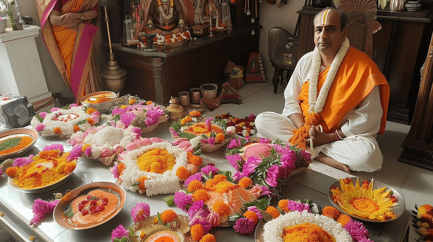 Traditional hindu funeral