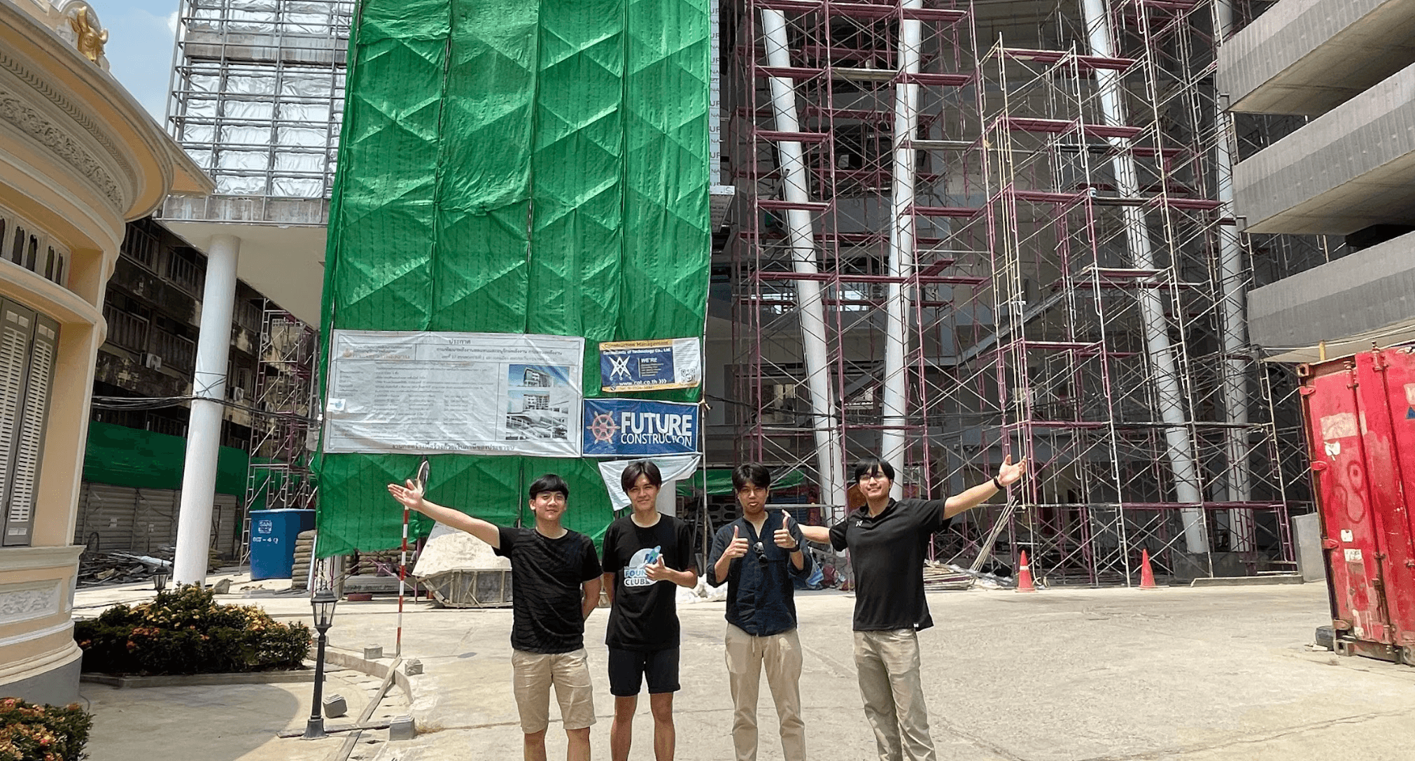 Net Zero Energy Building during construction phase