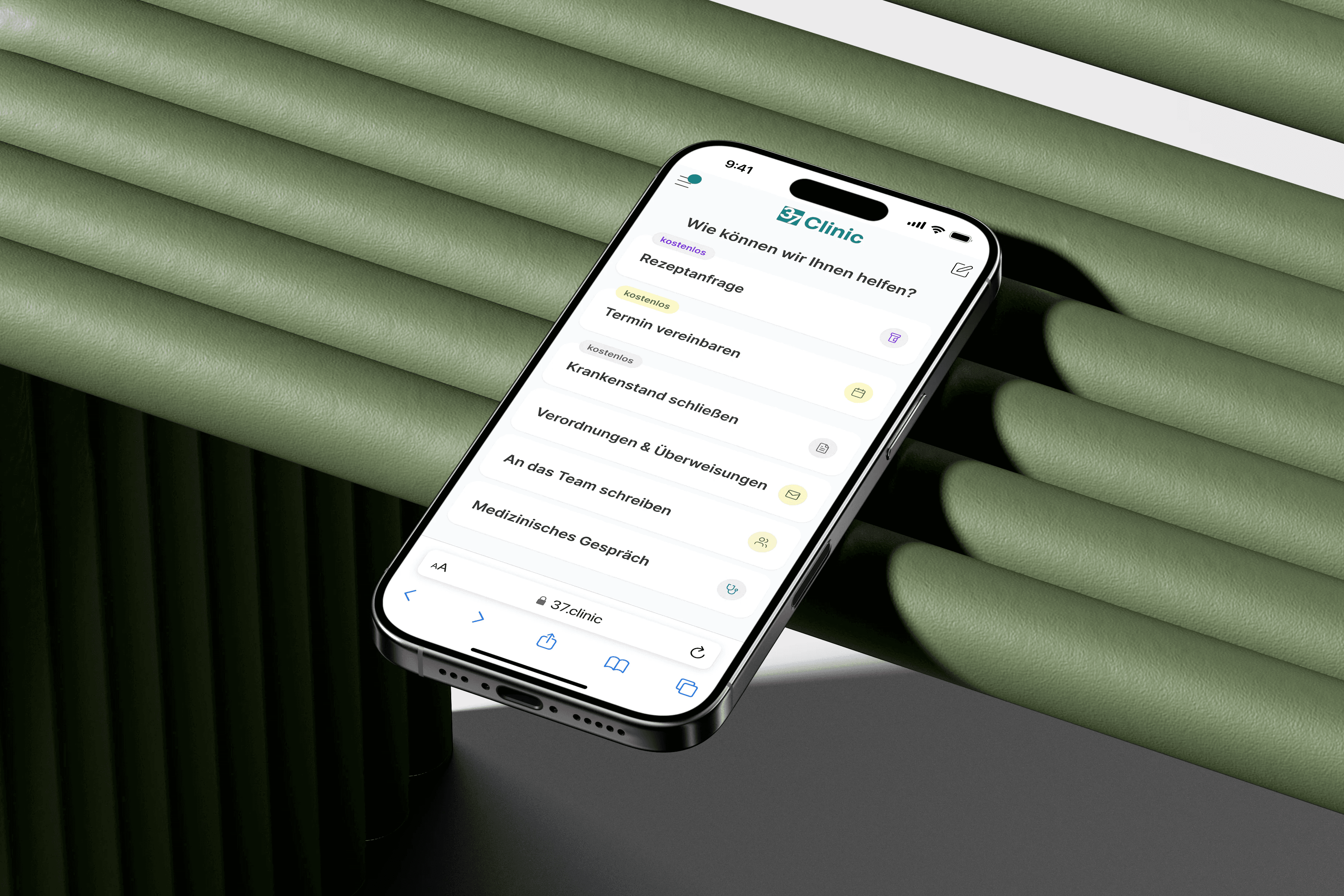 37Clinic Mockup Iphone