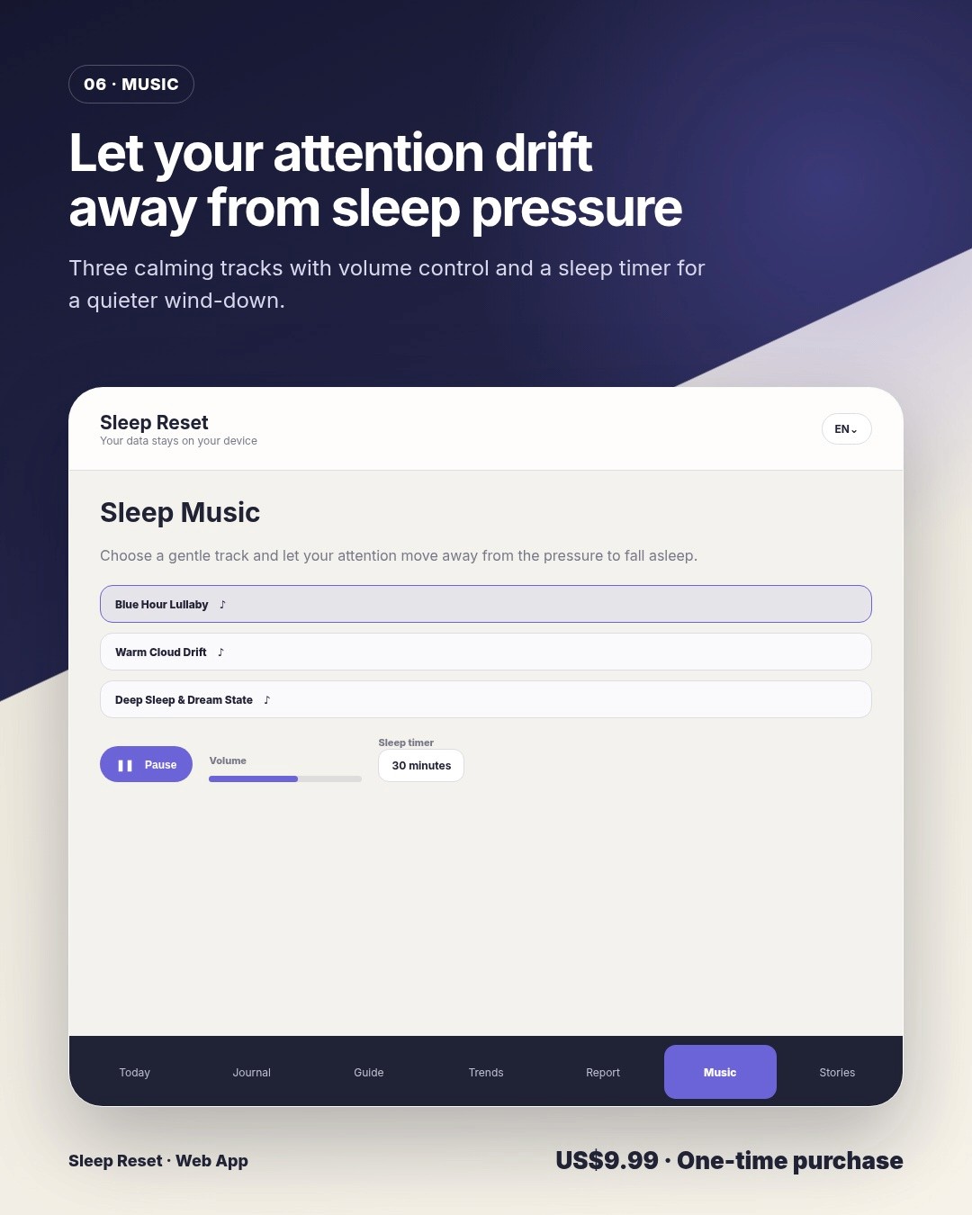 Sleep Reset feature 6 of 7